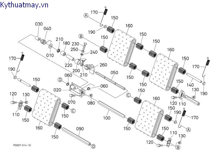 Dây đai băng truyền đứng